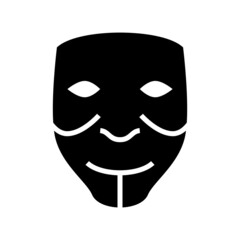 anonymous icon or logo isolated sign symbol vector illustration - high quality black style vector icons
