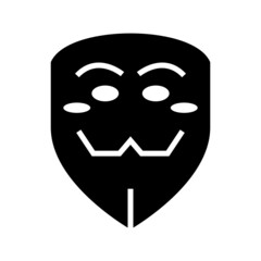 anonymous icon or logo isolated sign symbol vector illustration - high quality black style vector icons
