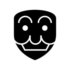 anonymous icon or logo isolated sign symbol vector illustration - high quality black style vector icons
