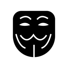 anonymous icon or logo isolated sign symbol vector illustration - high quality black style vector icons
