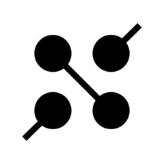 circuit icon or logo isolated sign symbol vector illustration - high quality black style vector icons
