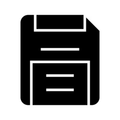 floppy disk icon or logo isolated sign symbol vector illustration - high quality black style vector icons
