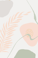 Nude Sketch Set Vector Memphis Background.