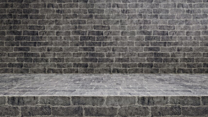 brick stone floor background