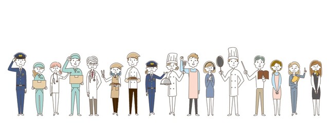 いろいろな職業セット