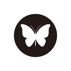 Butterfly vector icon illustration sign