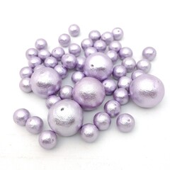 purple cotton pearl