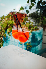 cocktail on the beach