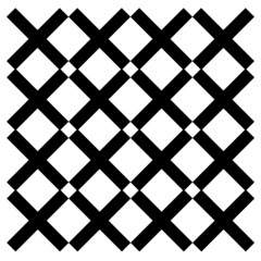 Seamless pattern background letter x or simple cross