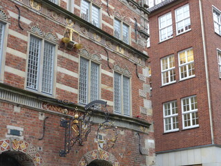 Fototapeta premium Bremen, Alemania. Preciosa ciudad alemana, su plaza es espectacular.