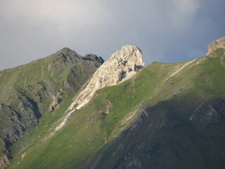 Abendliche Bergblicke bei Matrei: Weißer Knopf