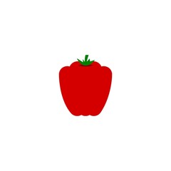 Paprika icon isolated on white background
