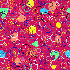 Abstract geometric seamless pattern. Abstract modern trendy vector illustration. Texture for design of wallpaper, poster, illustration, web