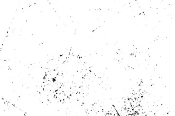 Grunge black and white pattern. Monochrome particles abstract texture. Background of cracks, scuffs, chips, stains, ink spots, lines. Dark design background surface.Grunge Texture Vector