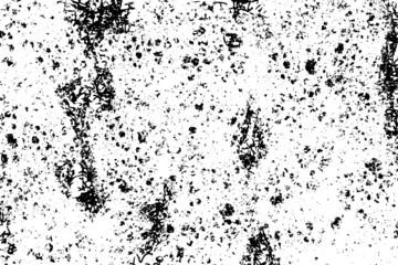 Distressed overlay texture of rusted peeled metal.Grunge Black And White Urban Texture. Dark Messy Dust Overlay Distress Background.Grunge Texture Vector