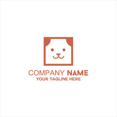 box icon with dog face shape logo