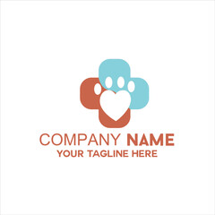 logo for vector veterinary clinic