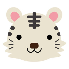 動物 干支 寅イラスト【フェイス】11