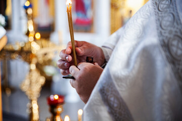 candles in the temple