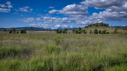 Warrumbungle Range of Mountains from the Newell Highway