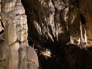 Tourist Lokvarka cave in the Gorski kotar region - Lokve, Croatia (Turistička &scaron;pilja Lokvarka u regiji Gorski kotar - Lokve, Hrvatska)