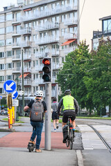 velo cycliste ville Bruxelles piste cyclable