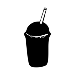 coffee vector icon illustration on white background