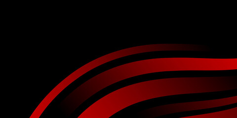 Abstract red and black background vector