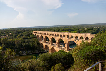 Obraz premium Bridges / Aqueduct, France, August 2021