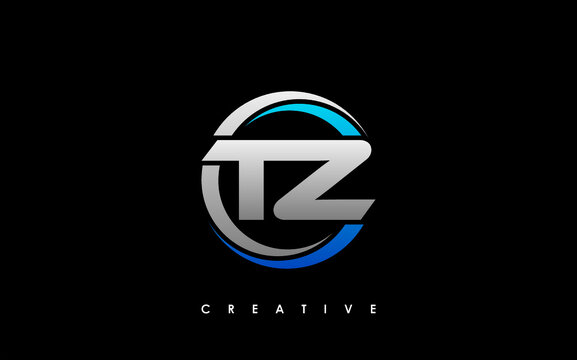 TZ Letter Initial Logo Design Template Vector Illustration