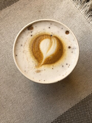 cup of cappuccino