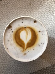 cup of cappuccino
