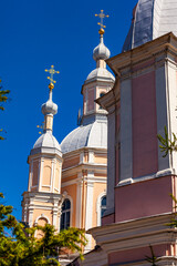 St. Petersburg, Russia, July 25, 2021. Cathedral of the Holy Apostle Andrew the First-Called,...