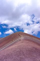 Rainbow Mountain, is a mountain in the Andes of Peru with an altitude of 5,200 metres  above sea...
