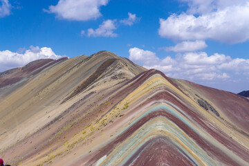 Rainbow Mountain, is a mountain in the Andes of Peru with an altitude of 5,200 metres  above sea...