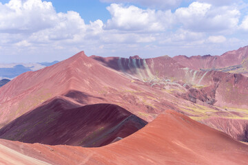 Rainbow Mountain, is a mountain in the Andes of Peru with an altitude of 5,200 metres  above sea...