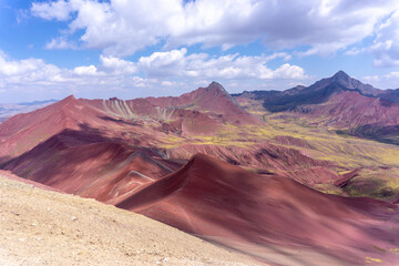 Rainbow Mountain, is a mountain in the Andes of Peru with an altitude of 5,200 metres  above sea...