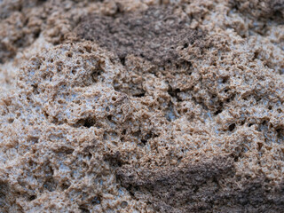 Aeration of wastewater treatment plant create foam