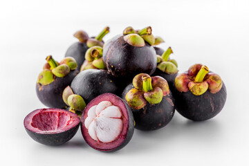 Mangosteen fresh fruit