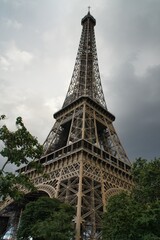 Iconic Eiffel Tower in Paris