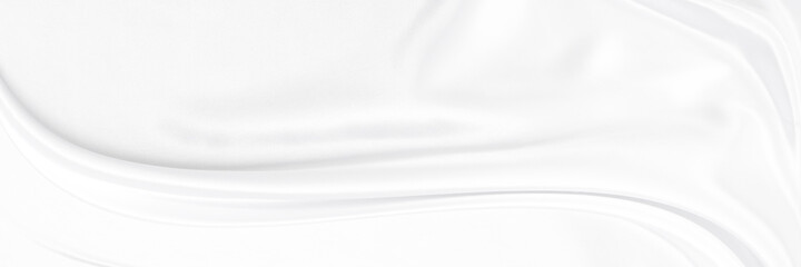 Obraz premium White gray satin texture that is white silver fabric silk background with beautiful soft blur pattern natural.