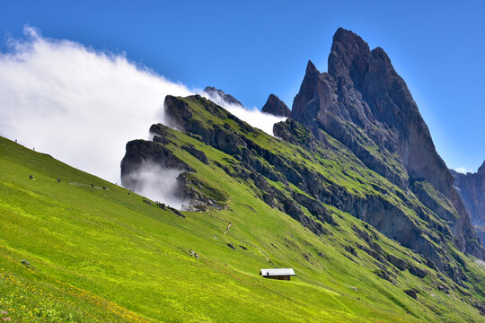 Seceda,Forcella Pana,Grande Fermeda