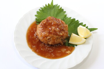 和風ハンバーグ（オニオンソース）