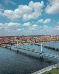 Obraz premium Aerial view of Istanbul