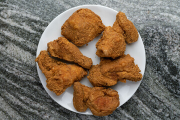 Crispy Fried Chicken.