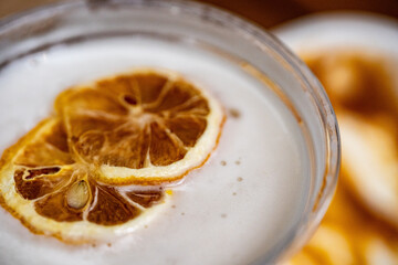 ドライフルーツのレモンサワー