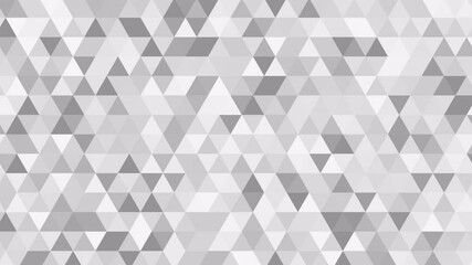 abstract triangle pattern animation. loopable motion background, live wallpaper monochrome mosaic texture. geometric shapes. modern template design - Powered by Adobe