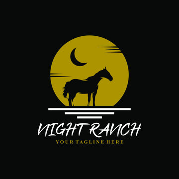 Ranch at night logo