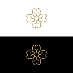 Dental template vector illustration icon logo design