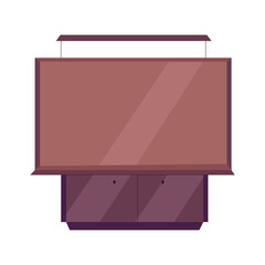 Chalkboard Flat Illustration